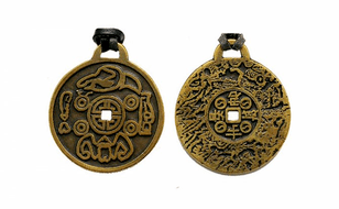 kaiserliches Amulett auf beiden Seiten