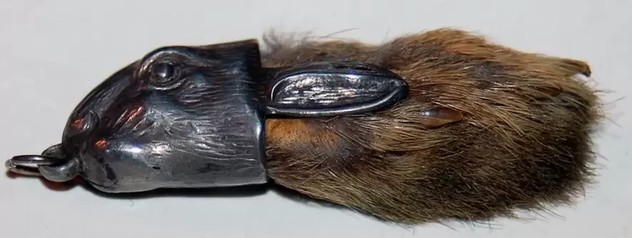 Glücksamulett - Hasenpfote